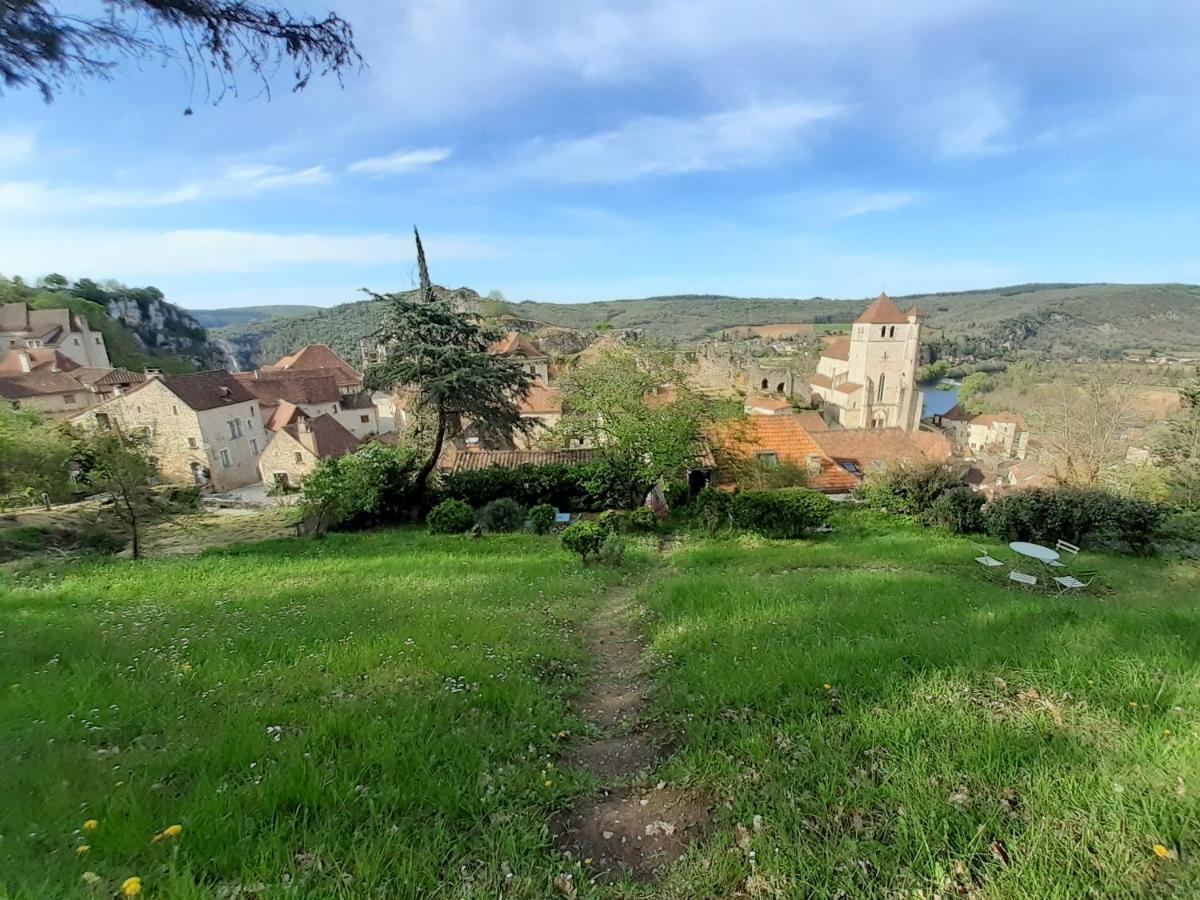 Appartements - Charme, Jardin Et Vue Imprenable En Plein Coeur De St-Cirq Saint-Cirq-Lapopie Dış mekan fotoğraf