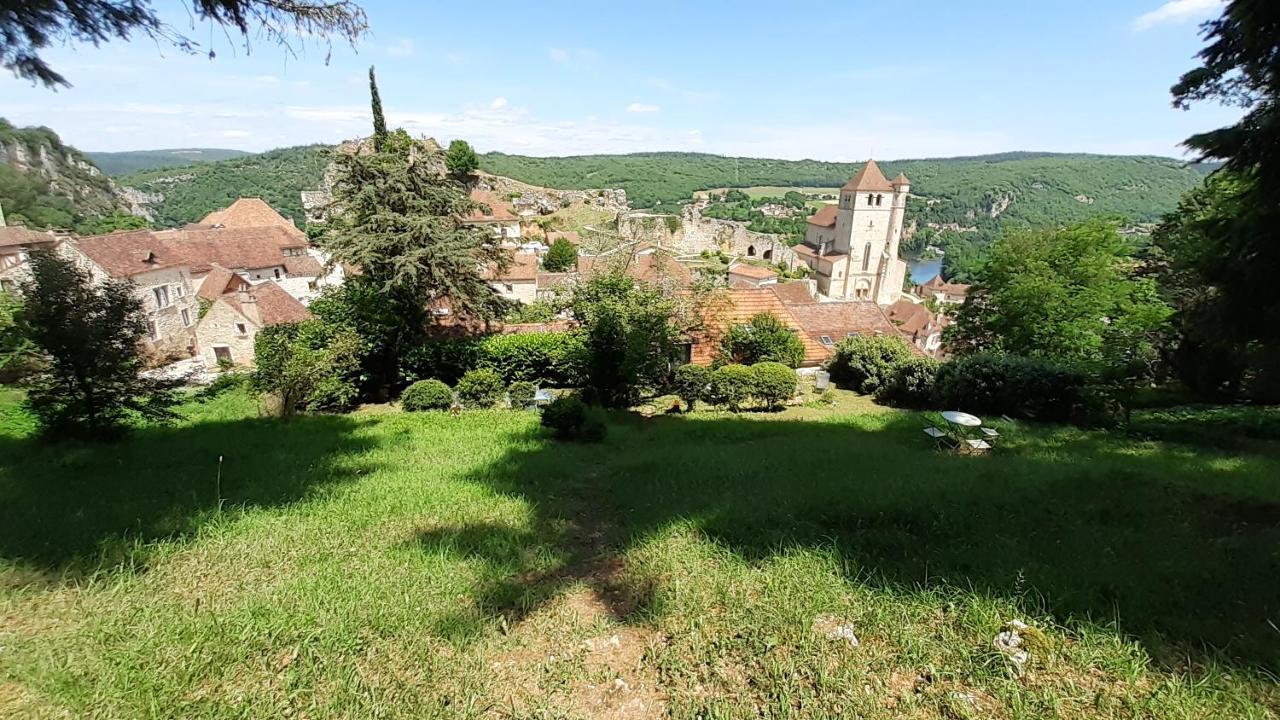 Appartements - Charme, Jardin Et Vue Imprenable En Plein Coeur De St-Cirq Saint-Cirq-Lapopie Dış mekan fotoğraf