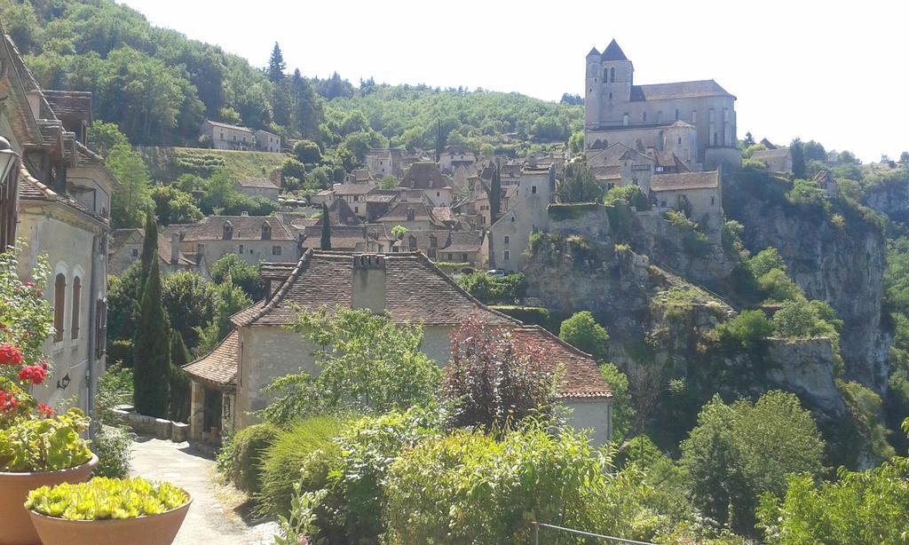 Appartements - Charme, Jardin Et Vue Imprenable En Plein Coeur De St-Cirq Saint-Cirq-Lapopie Dış mekan fotoğraf